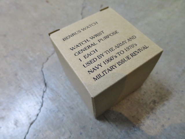 お待たせしました! BENRUS TYPE 1 (通称:ベトナムWATCH) 復刻★始動!!_d0152280_22364283.jpg