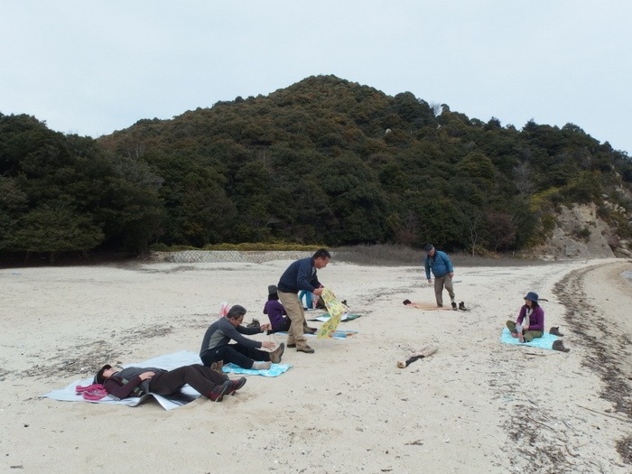 宮島で海ヨガ その２_c0116915_08384.jpg