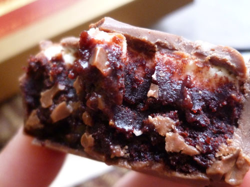 Milk Chocolate Covered Red Velvet Brownies@Big Island Candies_c0152767_2159312.jpg