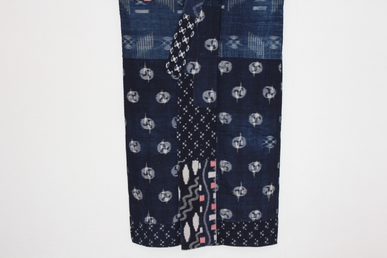 古布　木綿　襤褸　つぎはぎ絣　Japanese Antique Textile Boro_c0325097_12435676.jpg