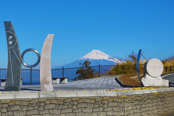 戸田港の富士山と出逢い岬_b0232463_11393417.jpg