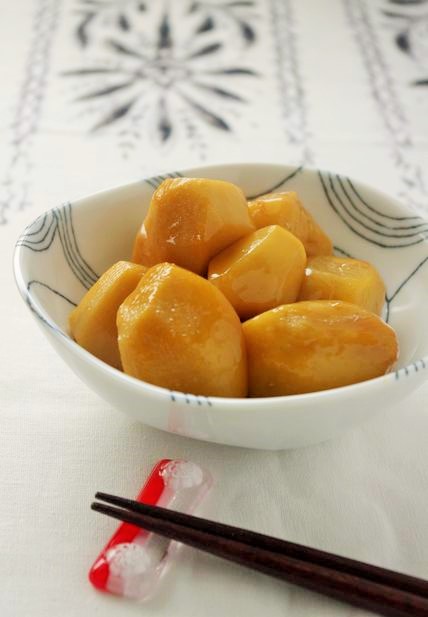 家庭料理の定番!里芋の煮ころがし 柚子風味_f0168317_22215064.jpg