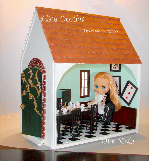 ドールハウス 「Alice Doruha:アリス・ドルハ」 : ドールハウス 手作り 