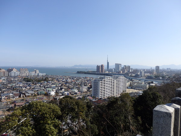 福岡の愛宕神社からみる風景_f0337554_20453539.jpg