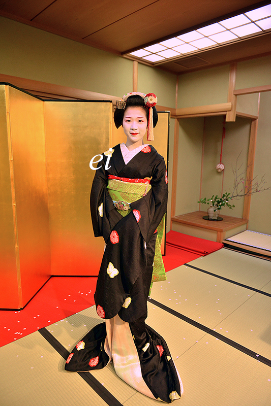 舞妓とし純 結綿 ちょっとそこまで