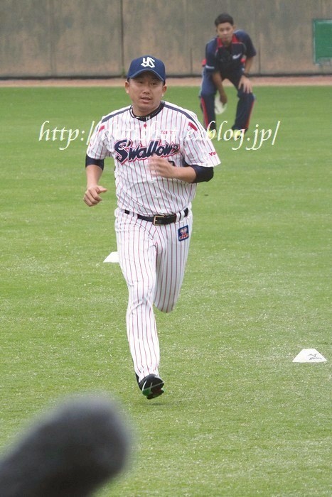 石川雅規投手フォト@2015ヤクルトキャンプ_e0222575_1424878.jpg