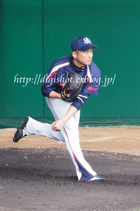 石川雅規投手フォト@2015ヤクルトキャンプ_e0222575_1436454.jpg