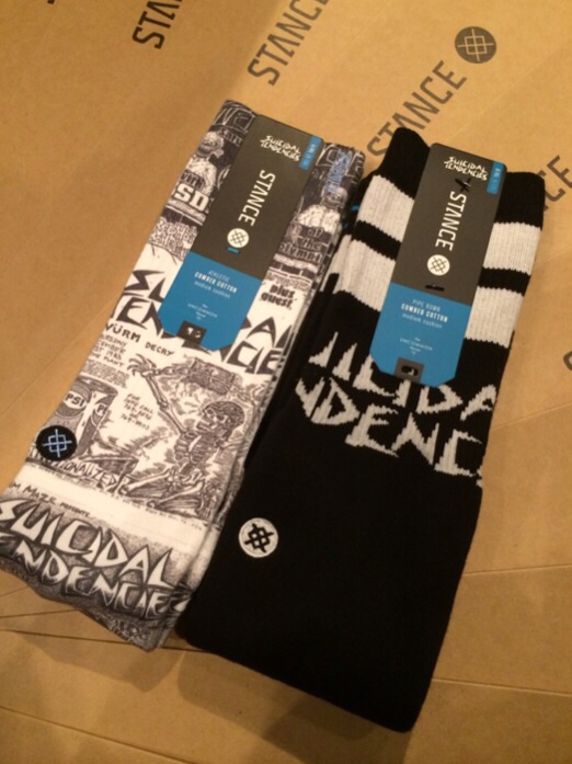 SUICIDAL TENDENCIES！！ x  STANCE SOX！！_e0313723_14314656.jpg