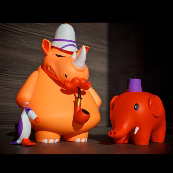 William, Reginald & Henry (Orange Sunshine) by Kozik_e0118156_8401553.jpg