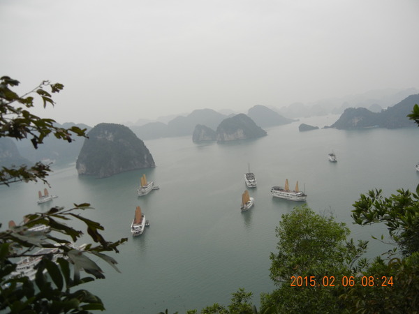 ’15,2,28(土)ベトナム旅行8日目ハロン湾オウコー号の下船!_f0060461_9273156.jpg