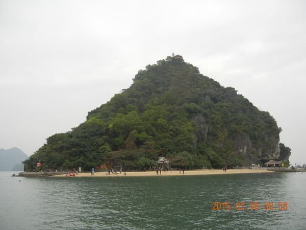 ’15,2,28(土)ベトナム旅行8日目ハロン湾オウコー号の下船!_f0060461_9383322.jpg