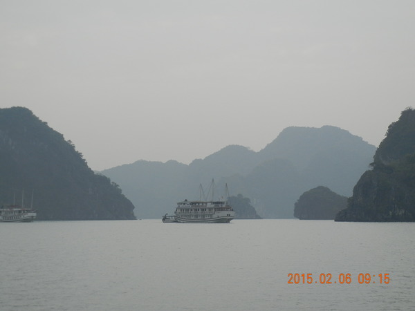 ’15,2,28(土)ベトナム旅行8日目ハロン湾オウコー号の下船!_f0060461_949854.jpg