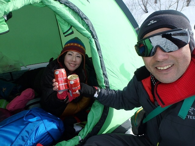 野伏でスノーシュー特訓なり ご飯編_b0326303_23315144.jpg