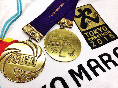 夫婦で東京マラソン2015完走♪_e0153022_034841.jpg