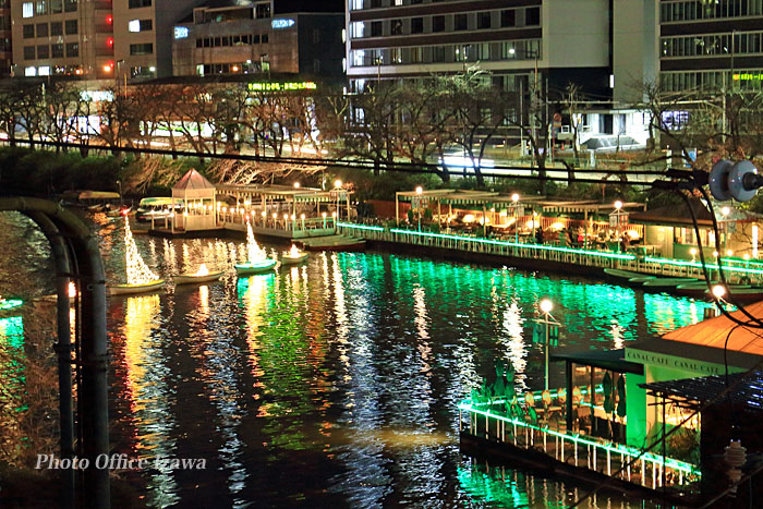 飯田橋 カナルカフェの見える光景 ｶﾒﾗﾏﾝｲｻﾞﾜの拝啓 撮らせて頂きます