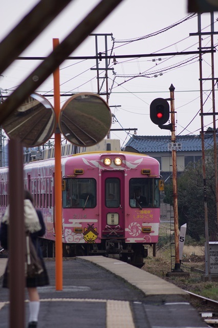 藤田八束の出雲大社で出逢った一畑電車、可愛過ぎます一畑電車_d0181492_1031794.jpg