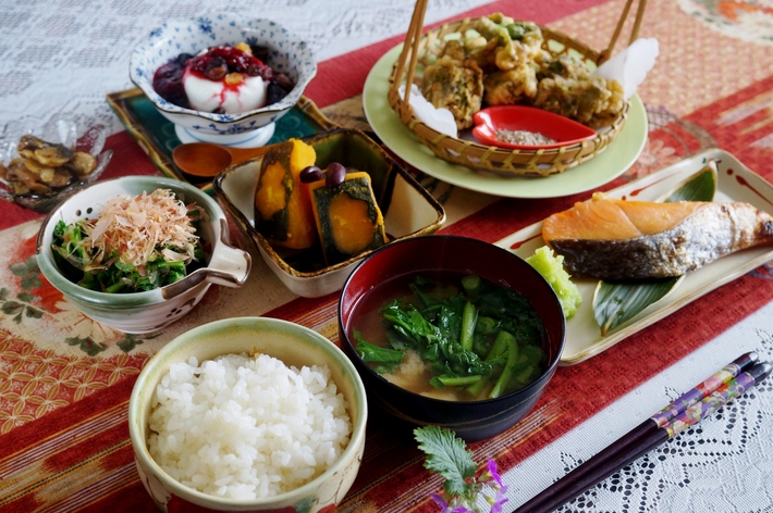 【一人朝ご飯で 簡単な和定食】です♪_b0033423_18185493.jpg