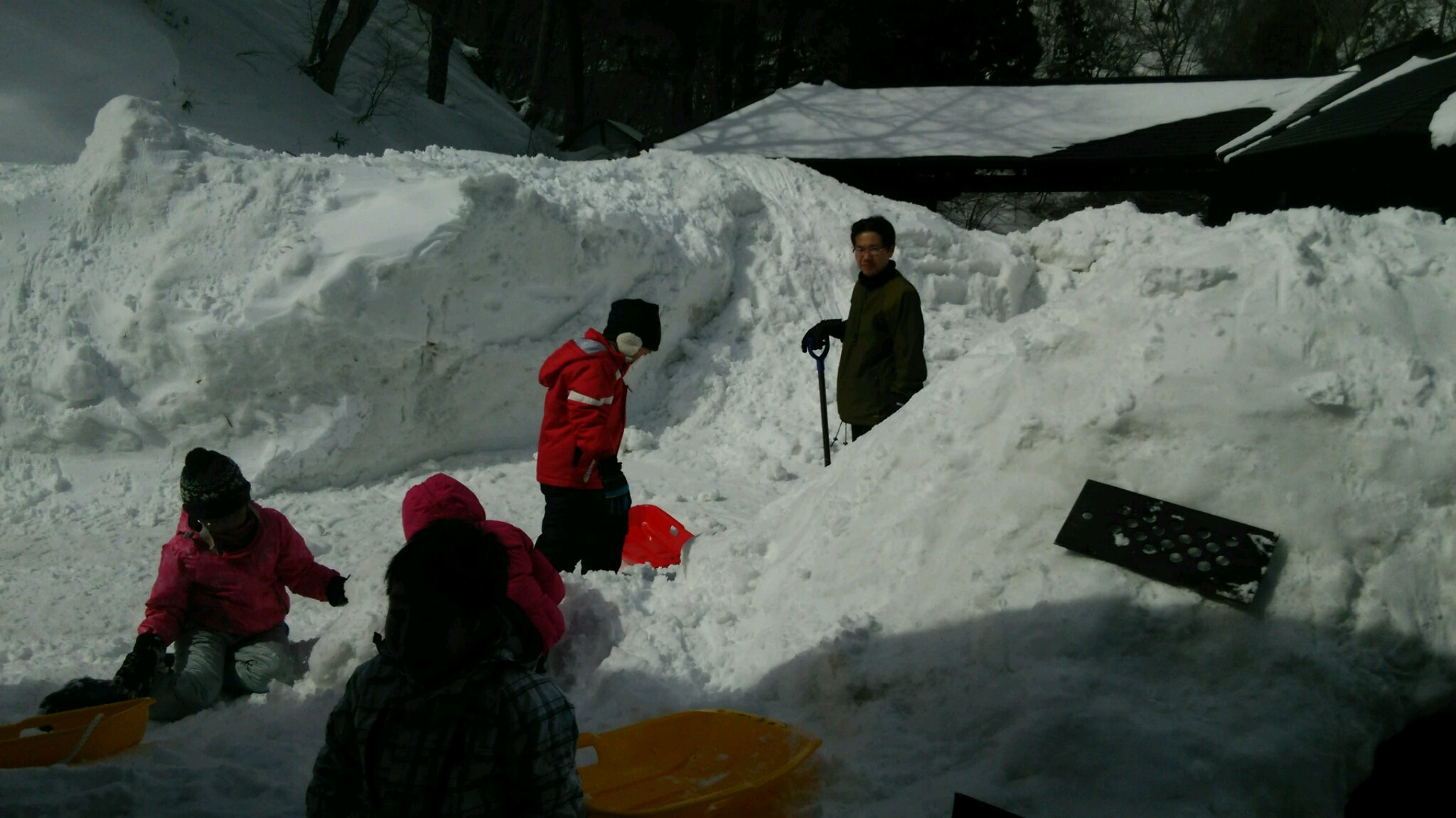 雪遊び!_c0213830_1414462.jpg