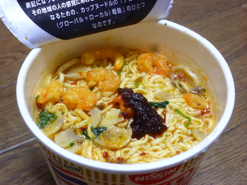 【日清食品】カップヌードル トムヤムクンヌードル_c0152767_21143470.jpg