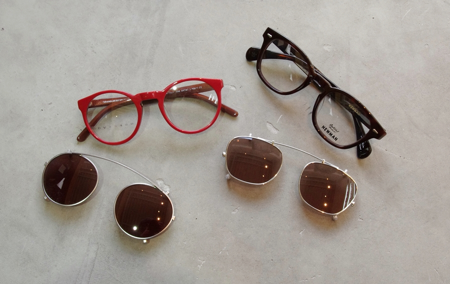 「Clip On Sunglasses (OLIVER PEOPLES、ayame、NEWMAN、SELIMA OPTIQUE・・・etc)」_f0208675_1938235.jpg