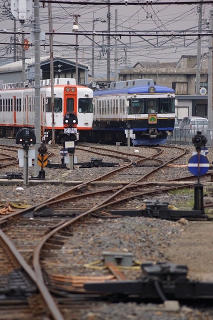 一畑電車の可愛い電車たち、出雲大社からこんにちわ！_d0181492_22265771.jpg