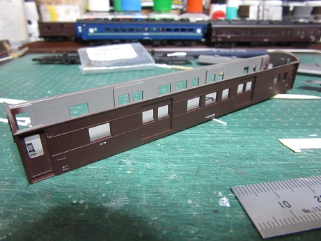 オエ61 マニ60 500台改タイプ 一話完結 赤い電車は白い線