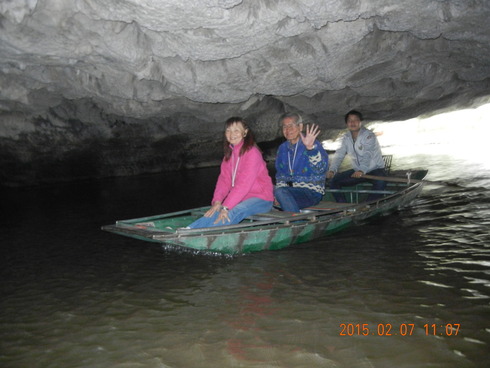 ’15,3,3(火)ベトナム旅行9日目タムコックの舟下り!_f0060461_913462.jpg