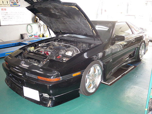 クランクプーリーが割れた jza70スープラ タイベル ウォポン交換も 店長mizoのおやぢ日記 クランクプーリーが割れた jza70スープラ タイベル ウォポン交換も 店長mizoのおやぢ日記