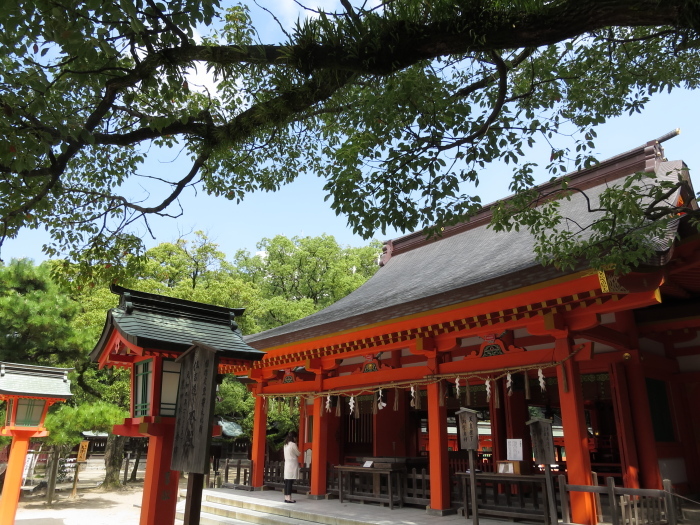 九州放浪2日目その3　筥崎宮と住吉神社_b0339488_18024933.jpg