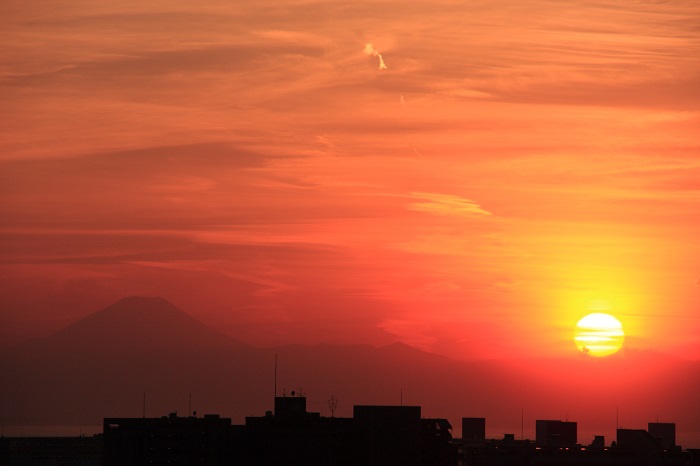 夕焼け雲　（巻層雲）_b0268615_7405995.jpg