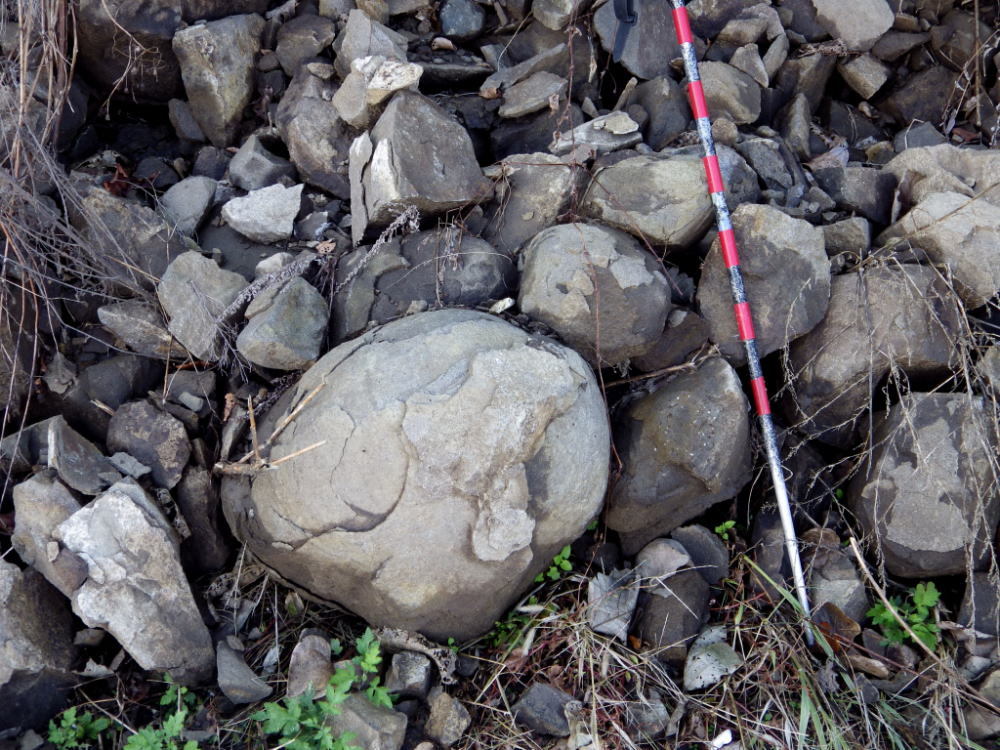 たまねぎ石？ 東丹沢のタマネギ石（1）−タマネギ石とは−