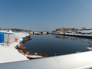 本日の網走中央橋付近_e0004756_21494440.jpg