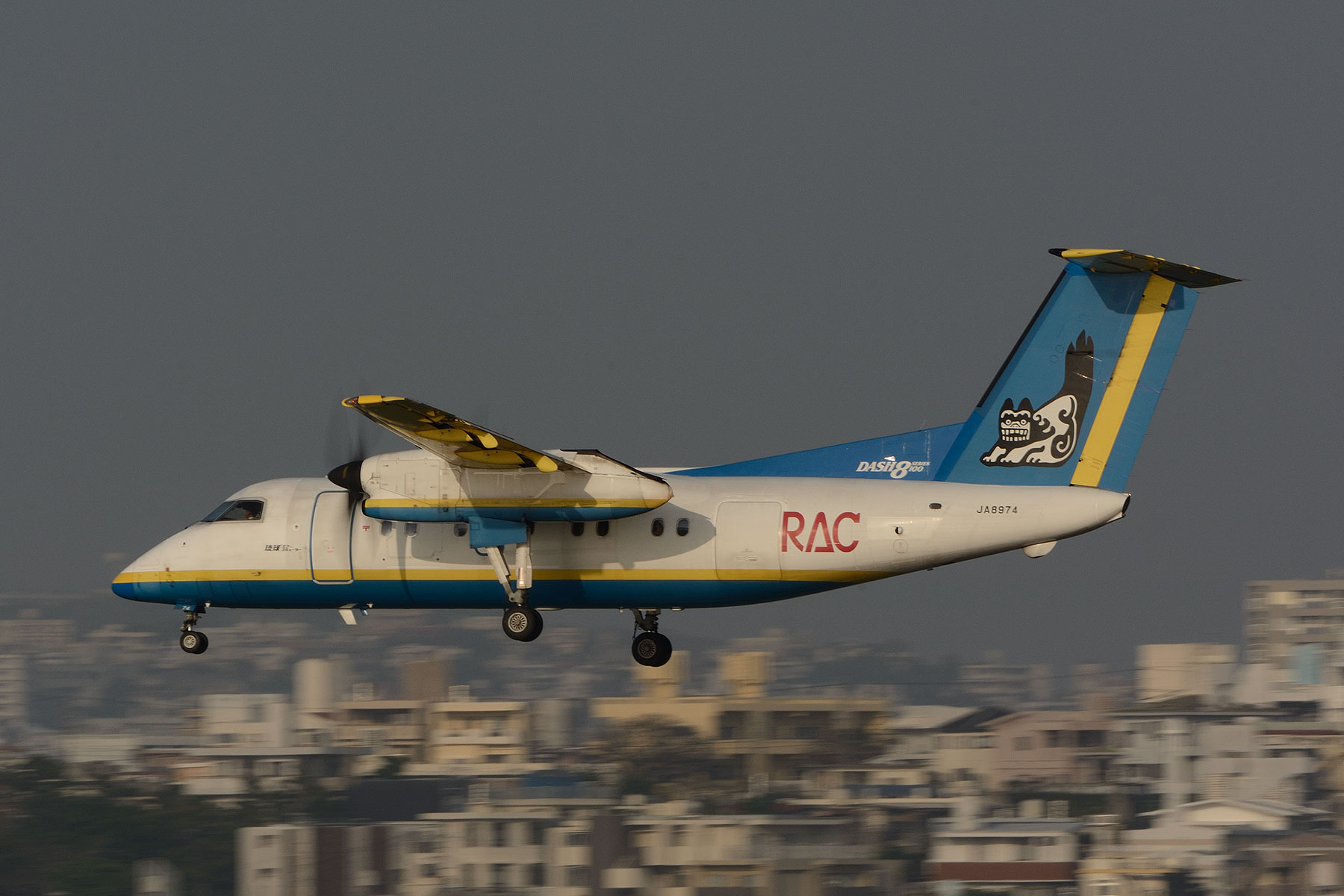 Bombardier DHC-8-Q100 Dash 8 / JA8974 : SKY LOUNGE GARDEN