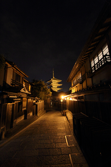 東山桜ライトアップ －清水寺－_b0169330_981382.jpg