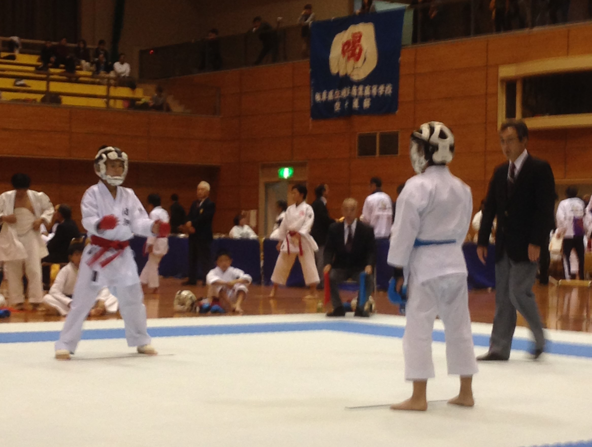 岐阜県空手道選手権大会&中学選抜_d0010630_17062666.jpg