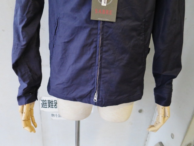 SABRE (MADE in France) ･･･ Cotton TWILL (ストレッチ混紡) DRIZZLER JACKET！★！_d0152280_18463258.jpg
