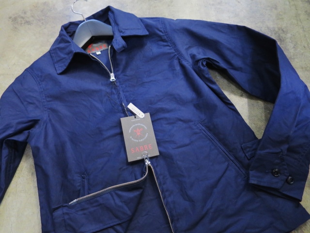 SABRE (MADE in France) ・・・ Cotton TWILL (ストレッチ混紡) DRIZZLER JACKET!★!_d0152280_18485092.jpg