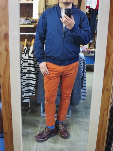 SABRE (MADE in France) ・・・ Cotton TWILL (ストレッチ混紡) DRIZZLER JACKET!★!_d0152280_18504052.jpg