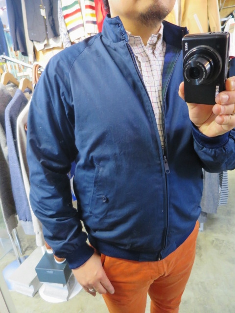 SABRE (MADE in France) ･･･ Cotton TWILL (ストレッチ混紡) DRIZZLER JACKET！★！_d0152280_18505316.jpg
