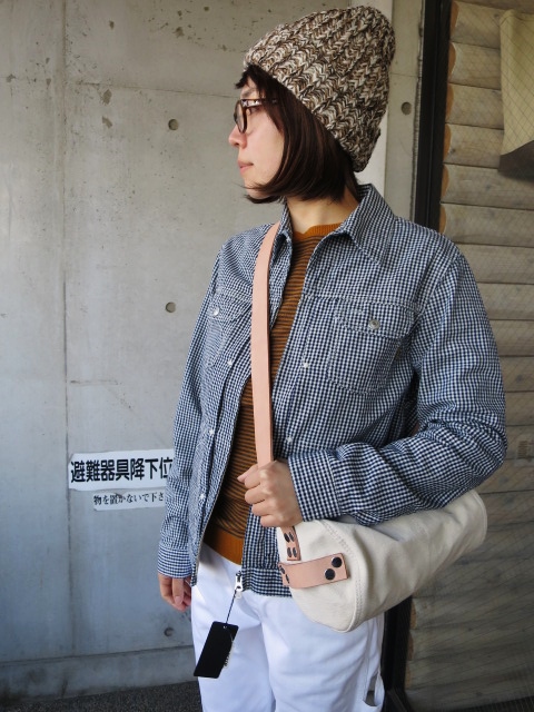 春に◎　GIN GUAM CHECK SHORT JACKET 。。。By KEATON CHASE_d0152280_22325083.jpg