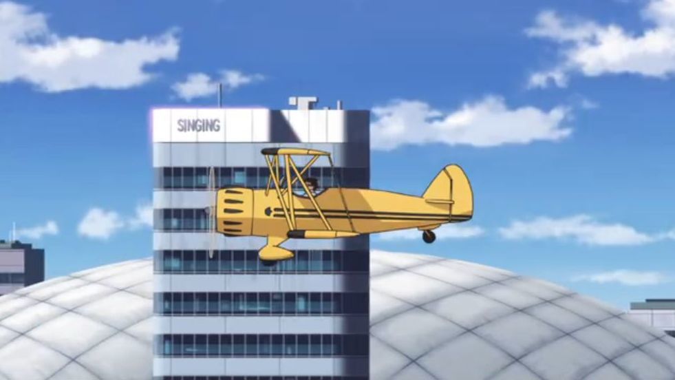 Shirobako 舞台探訪010 今井みどりさんの大学登場 ディーゼル車へのこだわりも 第10話 蜃気楼の如く