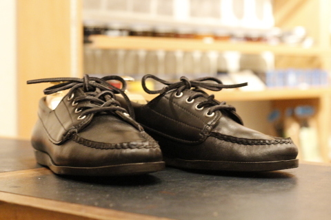 どこ製かな?ブルーチャーモック : Shoe Care & Shoe Order 「FANS