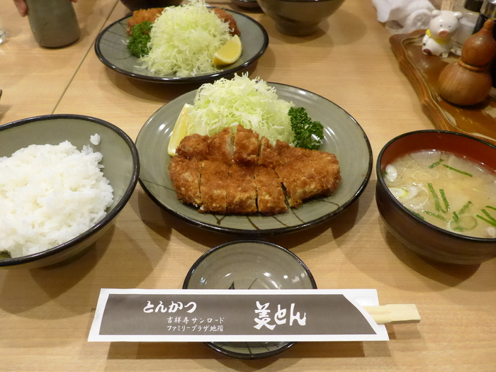 吉祥寺「とんかつ 美とん」へ行く。_f0232060_2524329.jpg