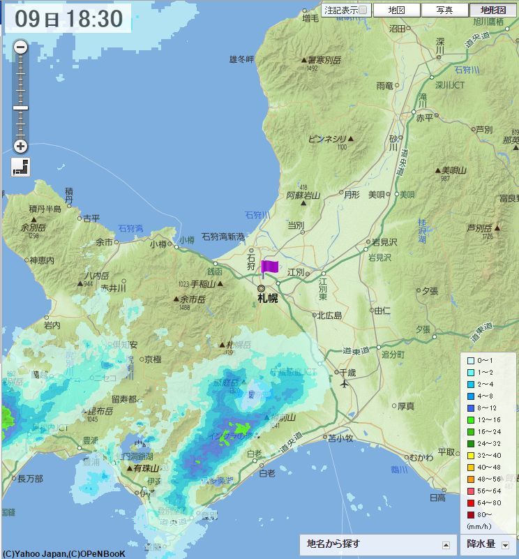 気温は下がらないまま悪天候に_c0025115_18473535.jpg