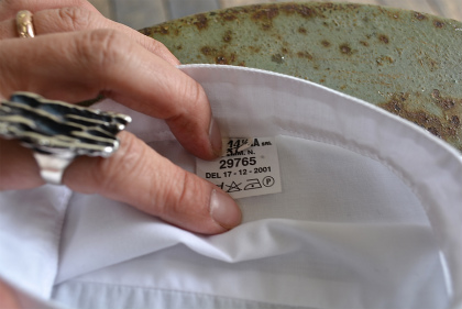 Italian army stand collar shirts dead stock_f0226051_14393887.jpg