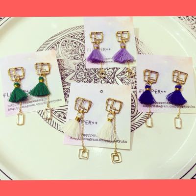 square × tassel pierce✴︎_d0162791_1213291.jpg