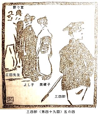 図解　名取春仙の三四郎 第五章_b0044404_2283782.jpg