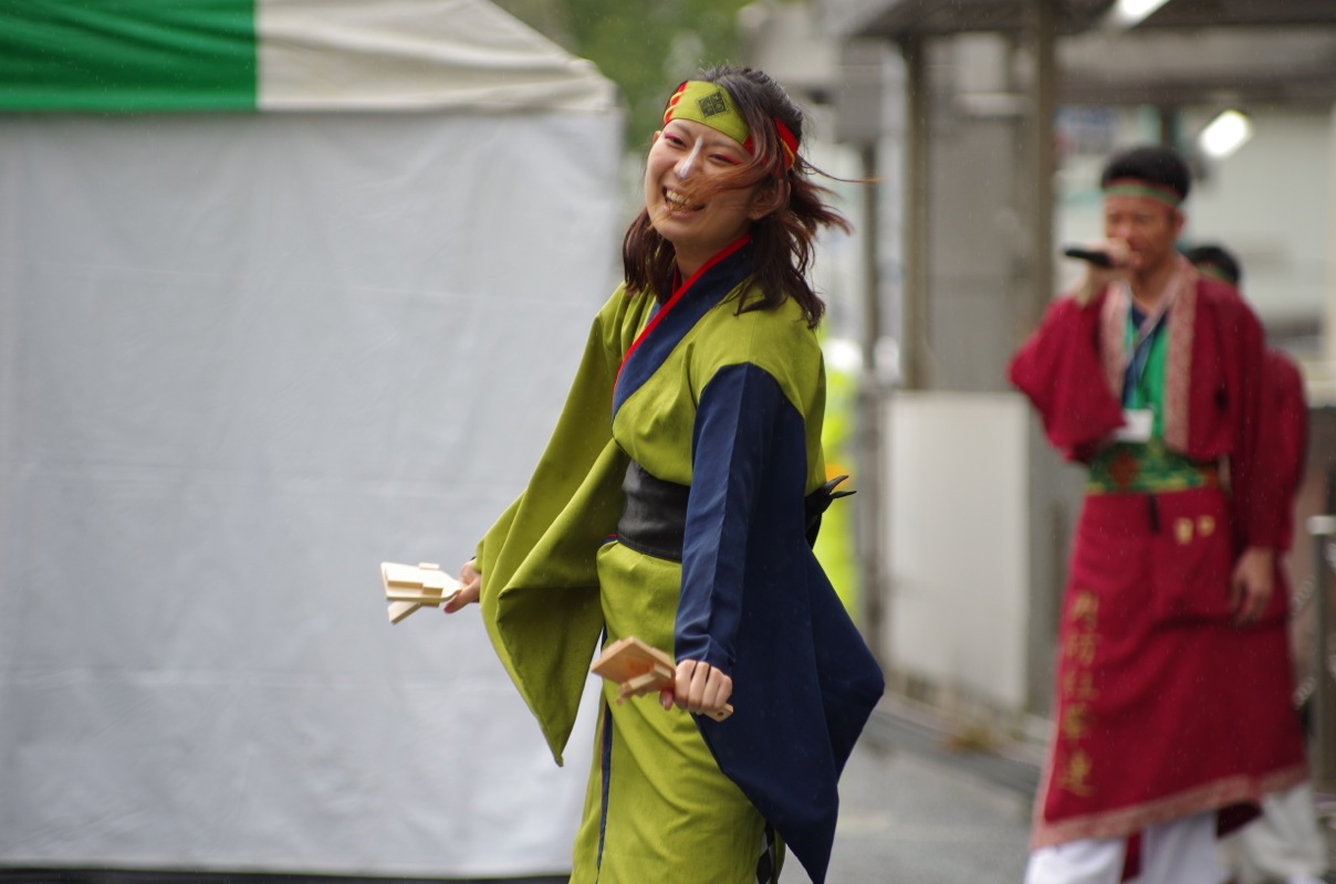 Yosakoiぶち楽市民祭２０１４その１５（肥後荒尾さのよい踊り子隊）_a0009554_23103823.jpg