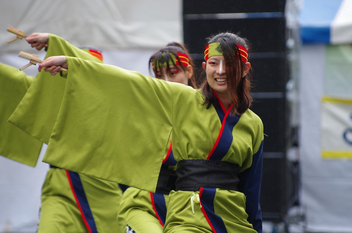 Yosakoiぶち楽市民祭２０１４その１５（肥後荒尾さのよい踊り子隊）_a0009554_23223273.jpg