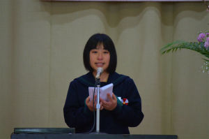 諸鈍小中学校卒業式!_e0028387_14195465.jpg